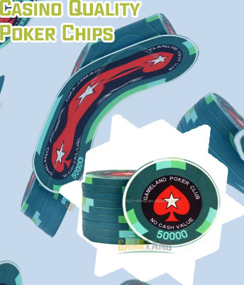 14g ceramic poker chips