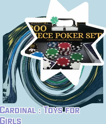 Cardinal industries 400 piece poker set