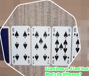 Five stud poker