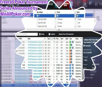 Freerolls party poker