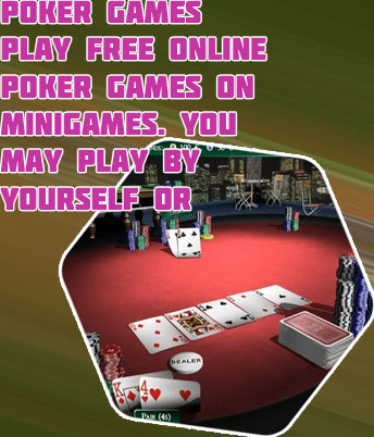 Online games poker kostenlos