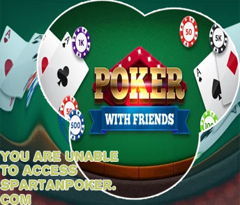 Online poker game with friends