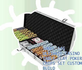 Poker chip set 14g