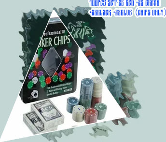 Poker chips 100