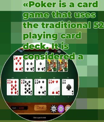 Poker in video games