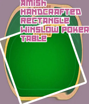 Poker table top rectangular