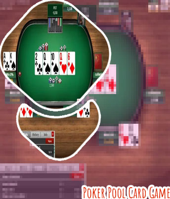 Pool poker game