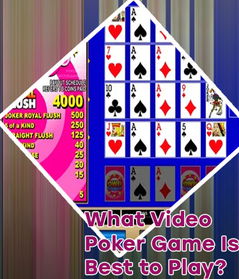 Video joker poker strategy