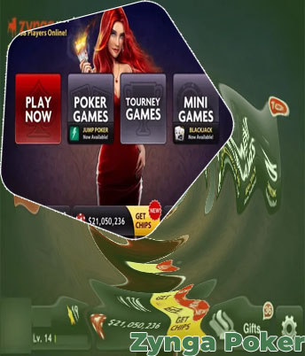 Zynga poker game